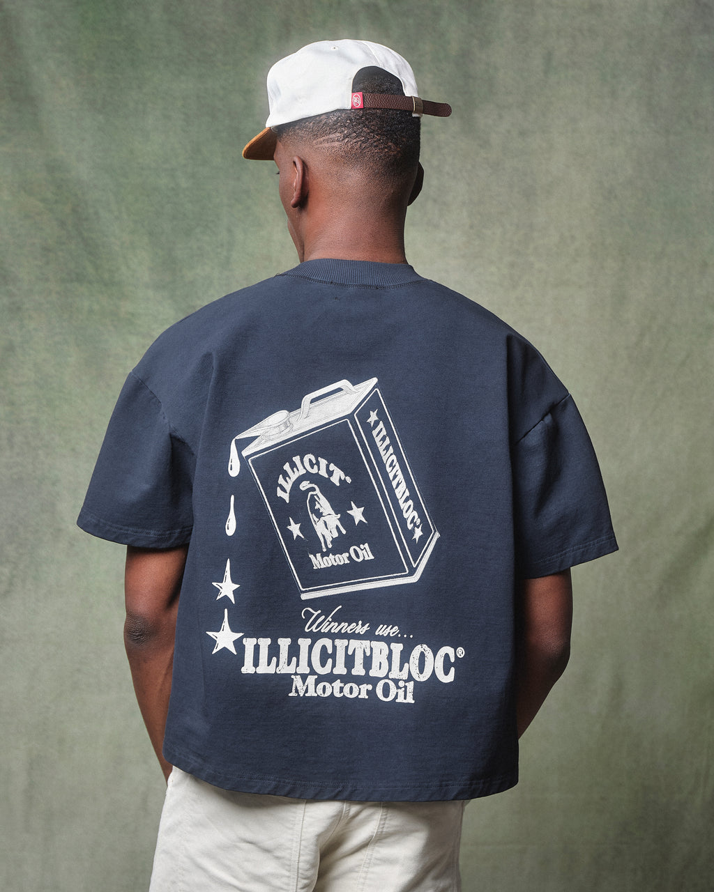 OIL CAN T-SHIRT - VINTAGE BLACK