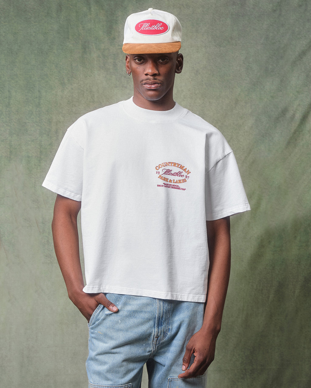 Bass Hound T-shirt - White