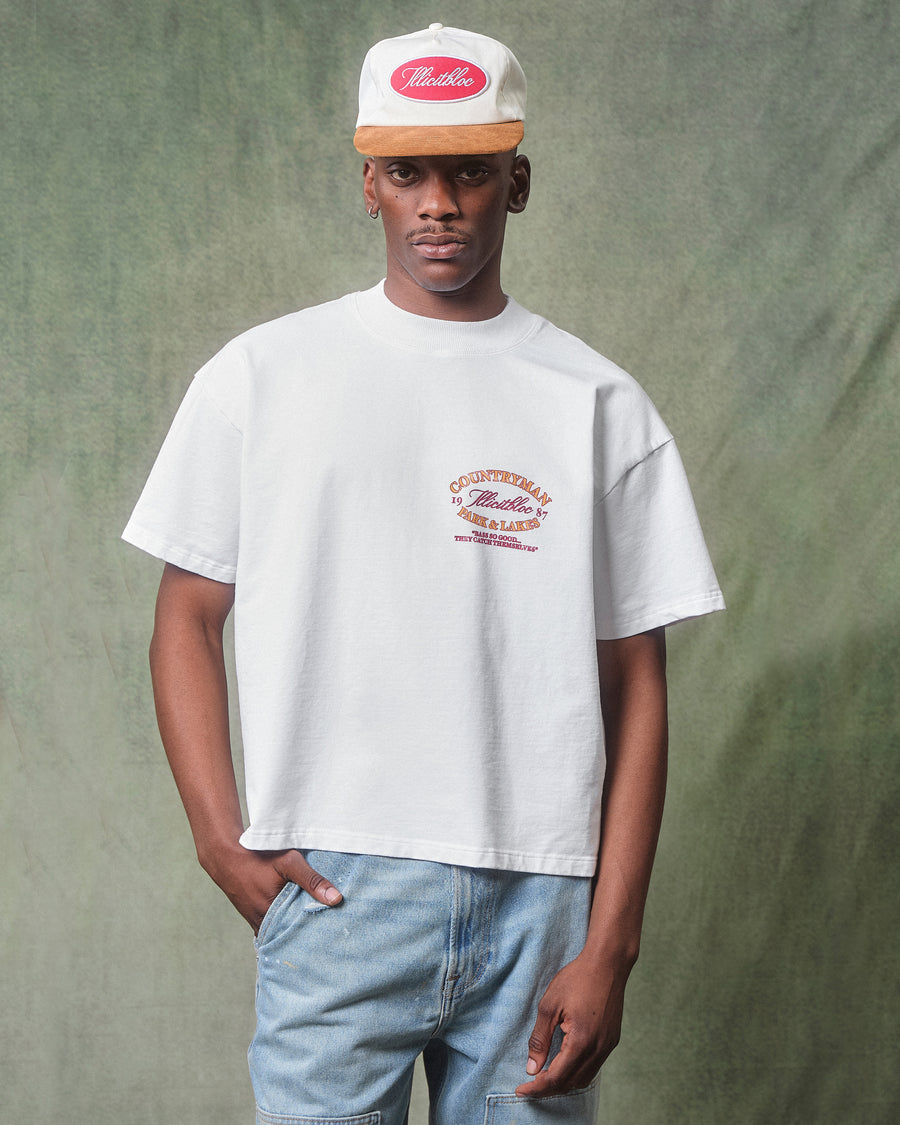 BASS HOUND T-SHIRT - WHITE