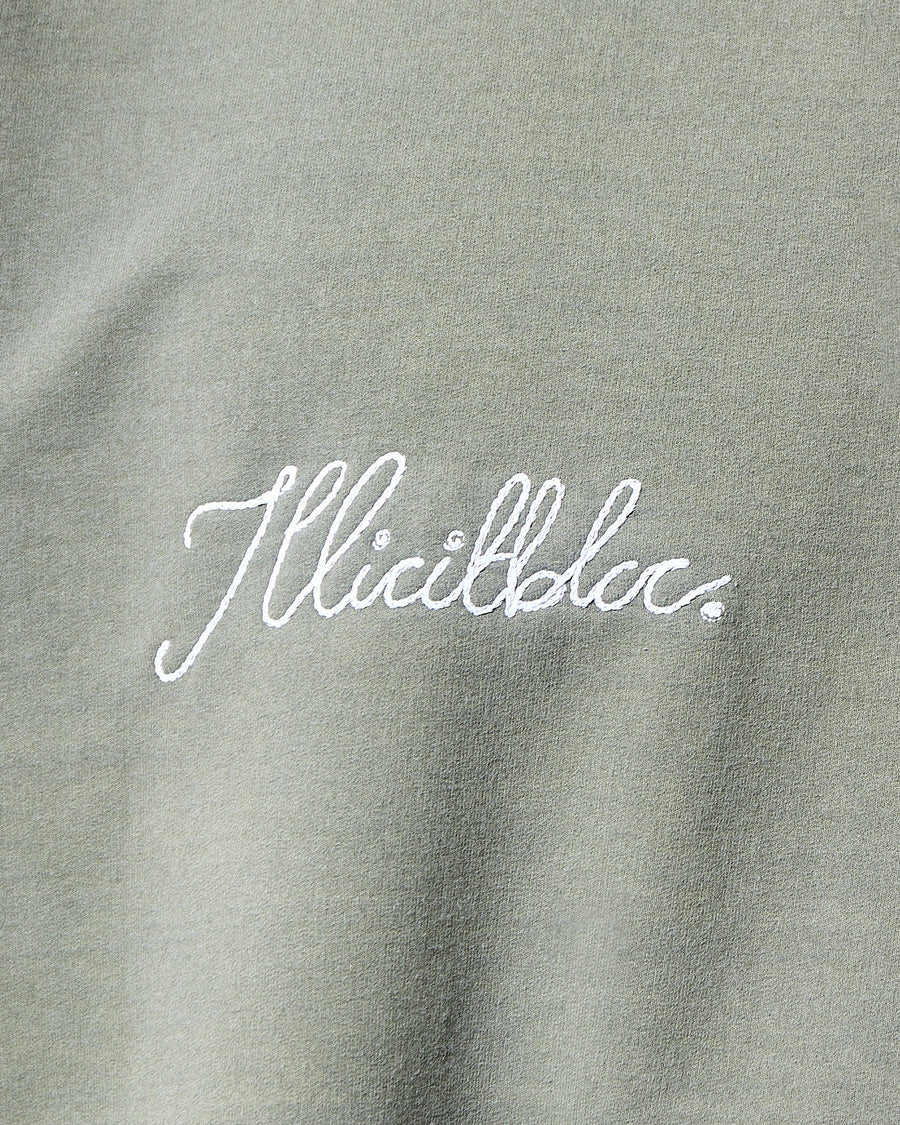 BAIT POCKET LONG SLEEVE T-SHIRT - MOSS GRAY