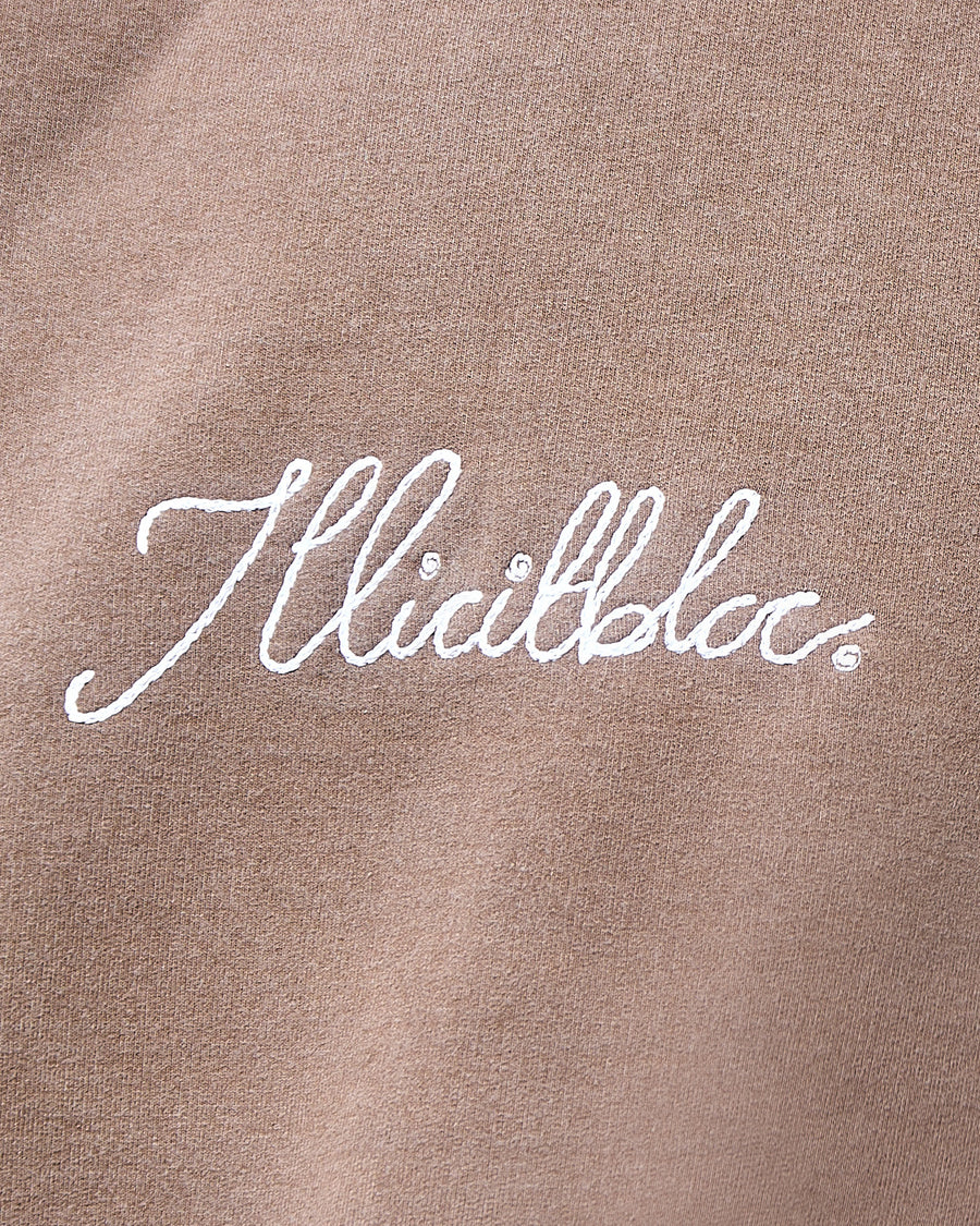 BAIT POCKET LONG SLEEVE T-SHIRT - WASHED BROWN