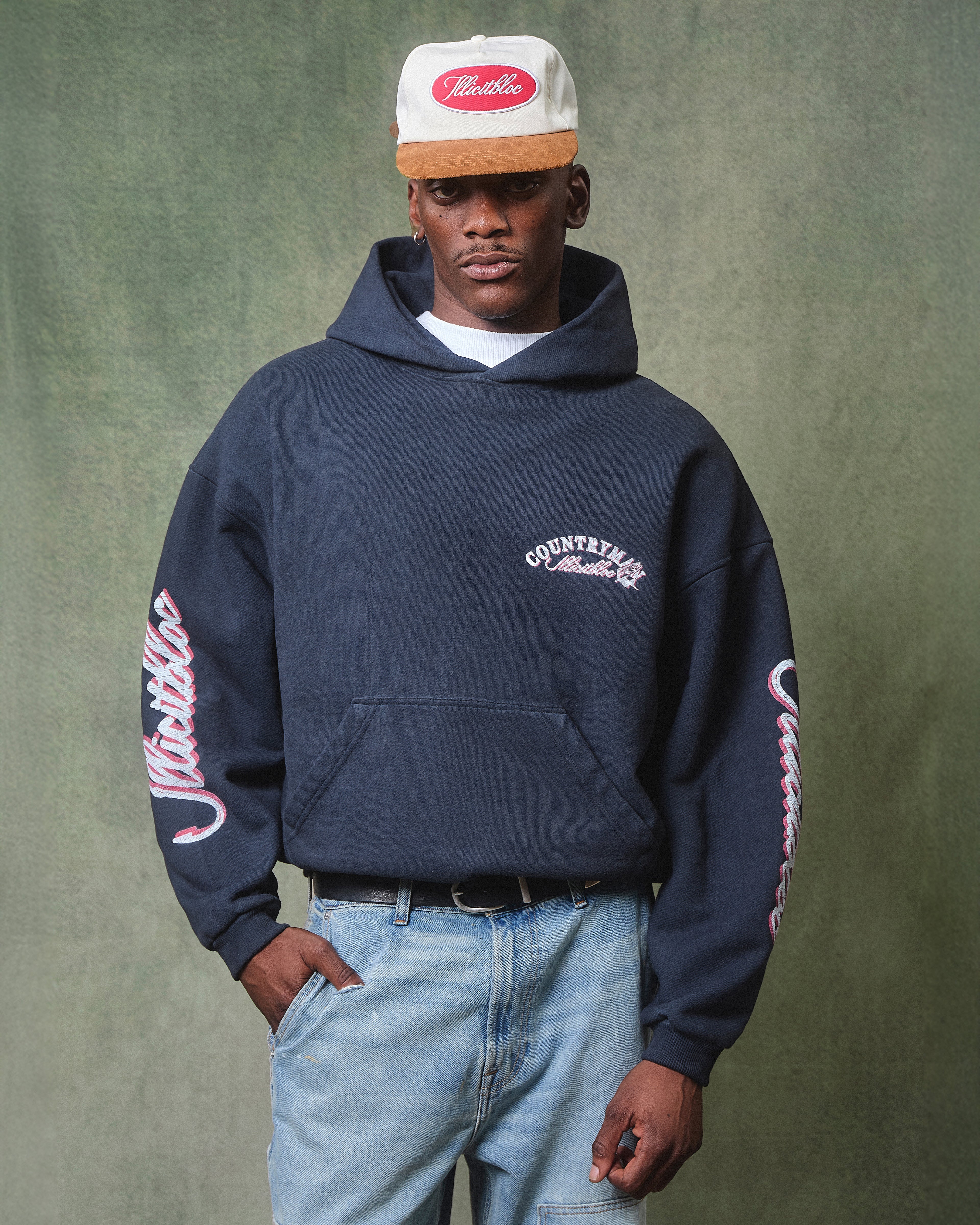 Hooked Hoodie - Vintage Black