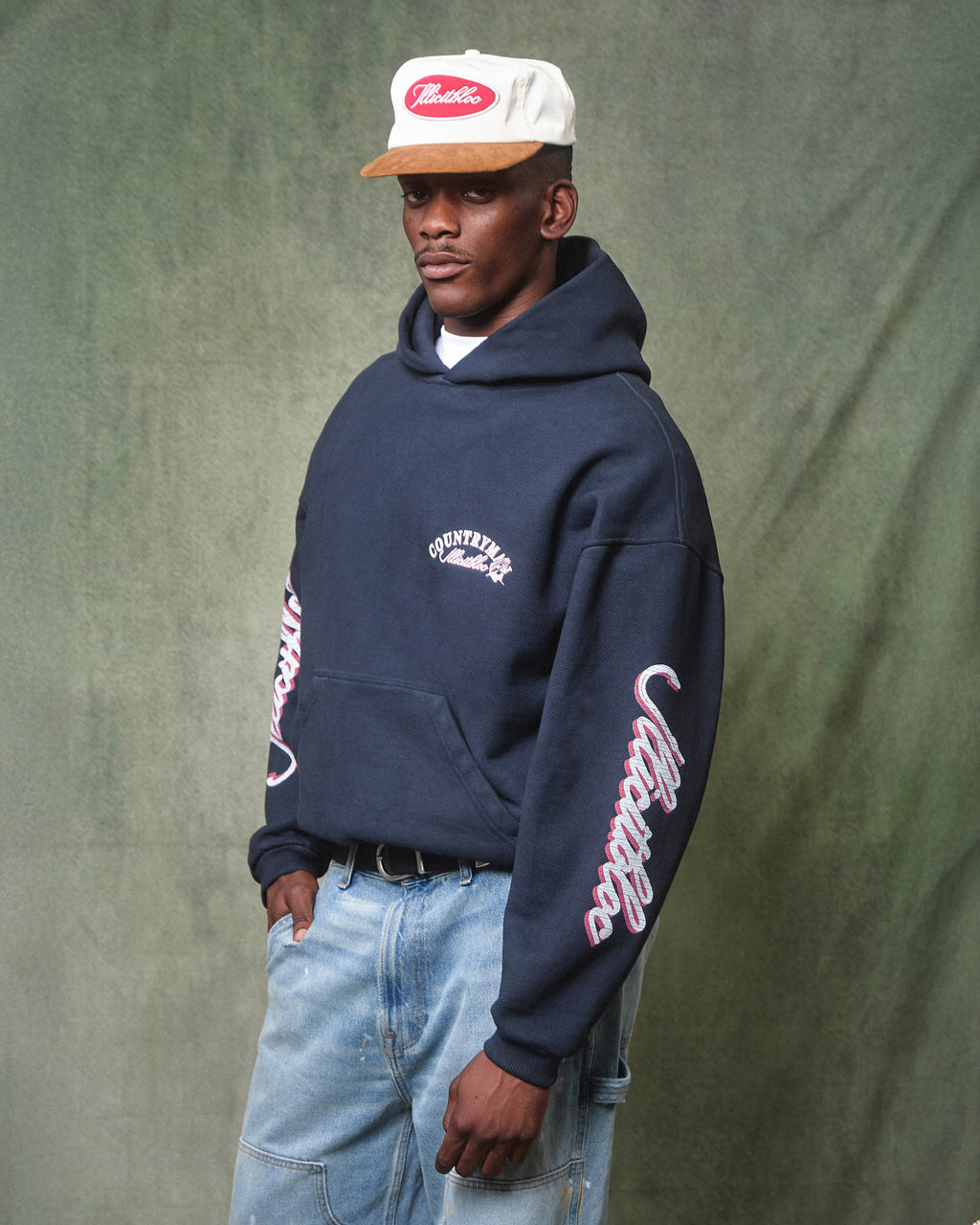 Hooked Hoodie - Vintage Black