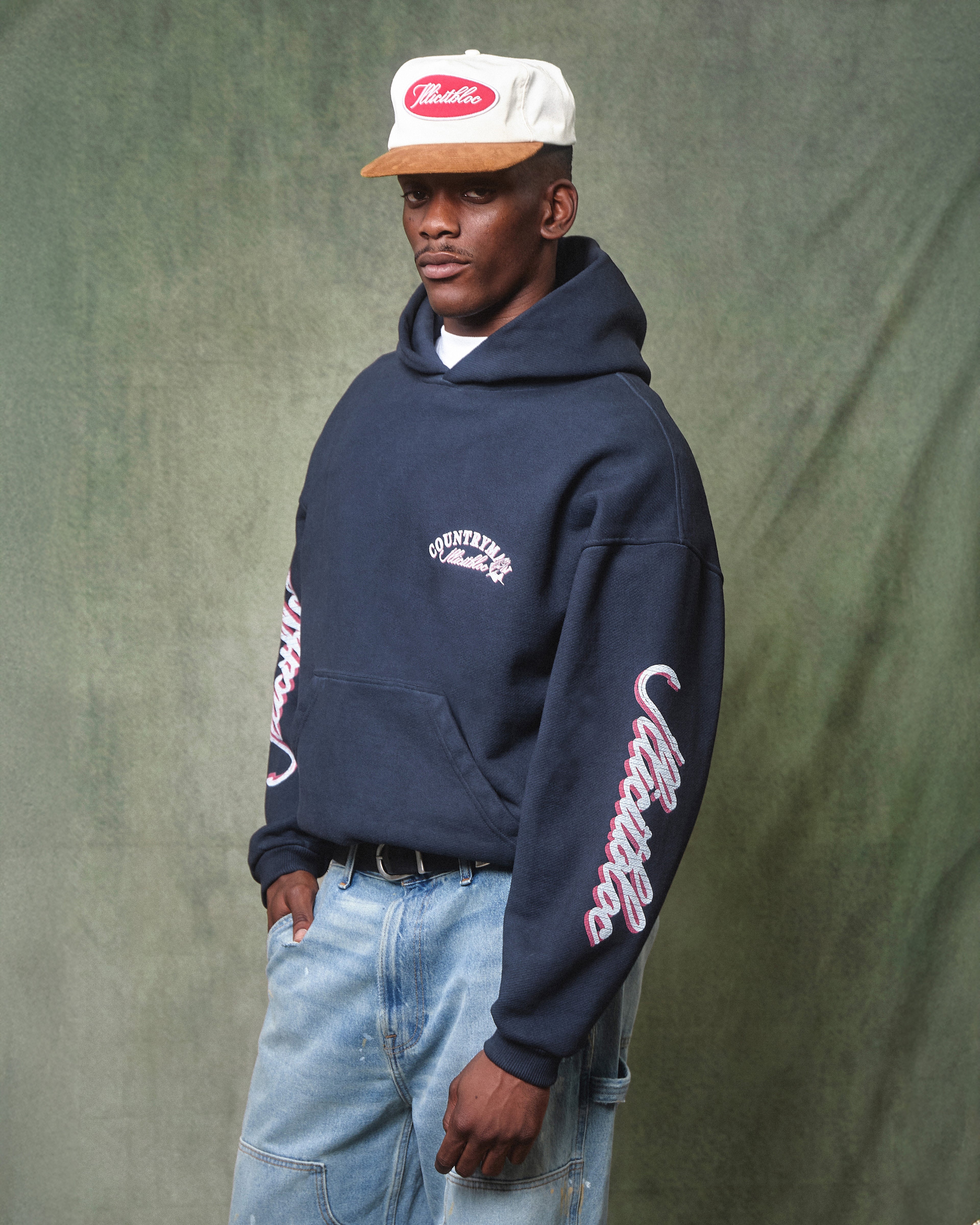 Hooked Hoodie - Vintage Black