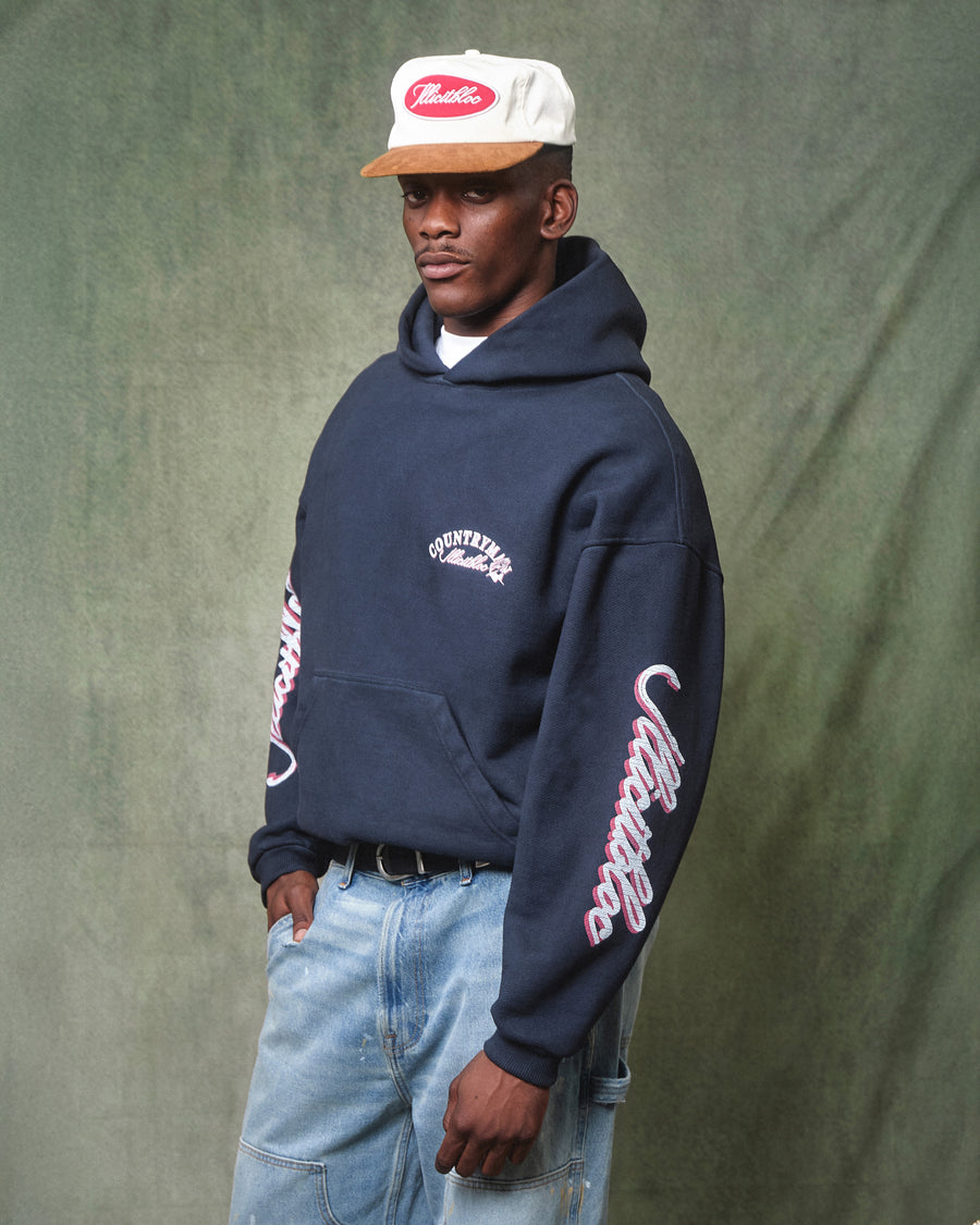 HOOKED HOODIE - VINTAGE BLACK