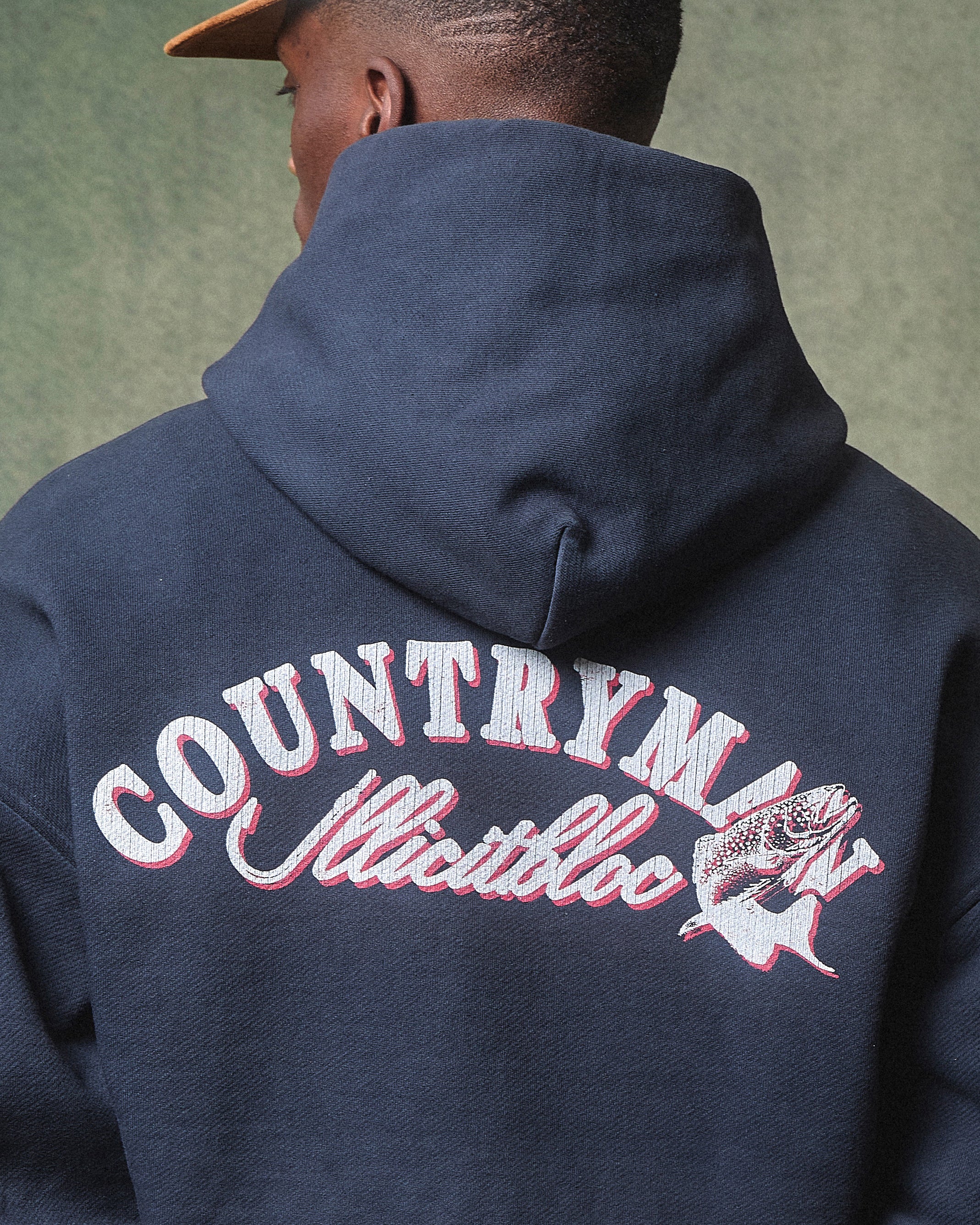 Hooked Hoodie - Vintage Black