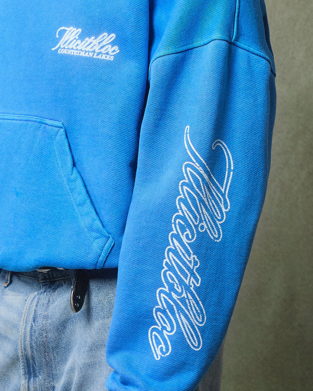 CATCH OF THE DAY HOODIE - COBALT BLUE